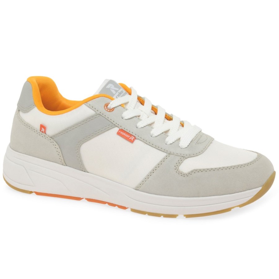 Baskets Rieker Ed Blanches Pour Hommes
