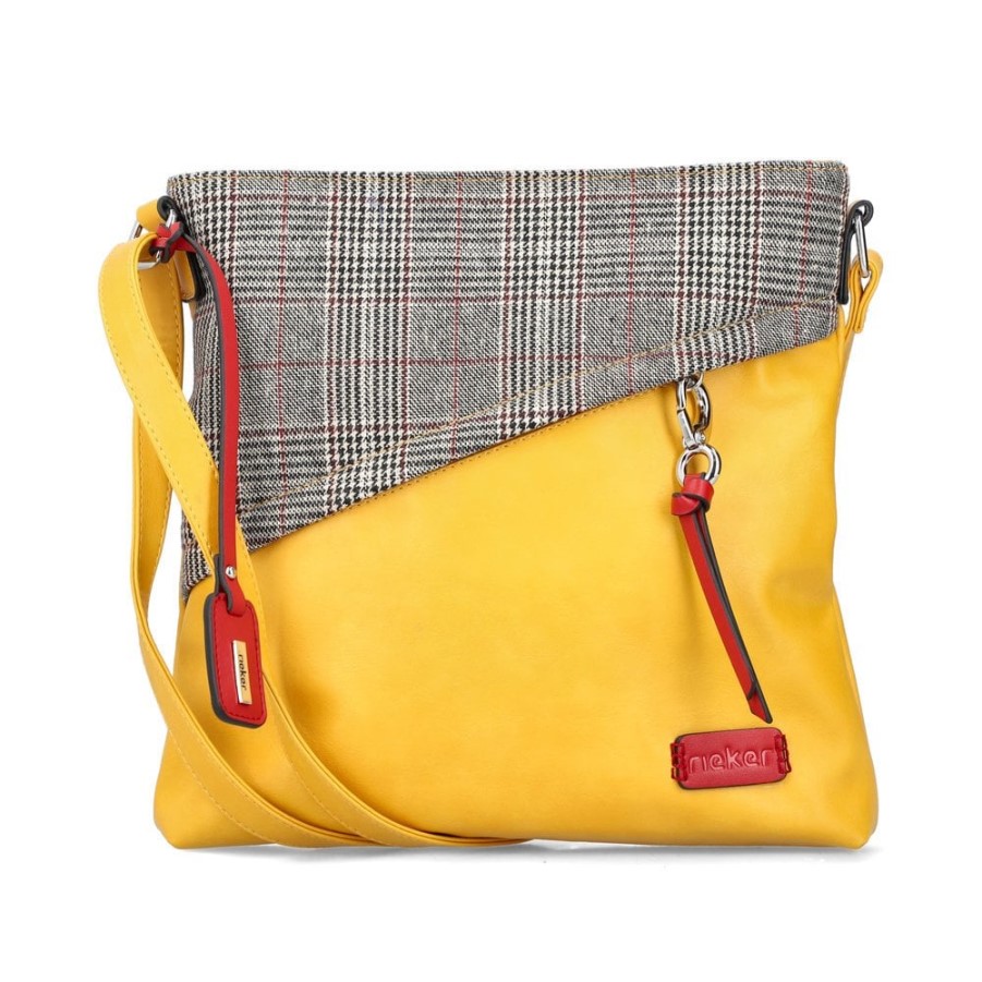 Jaune Rieker H1040-68 Sac à Fermeture éclair Jaune Pour Femme
